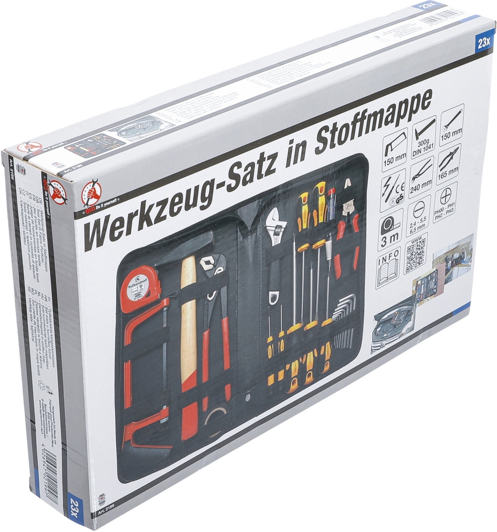 BGS DIY 2199 Satz Werkzeug 23 teilig