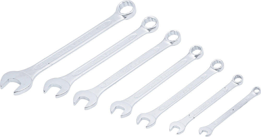 BGS DIY 30035 Satz Ringmaulschlüssel SW 6 - 17mm metrisch warm geschmiedet 7 teilig