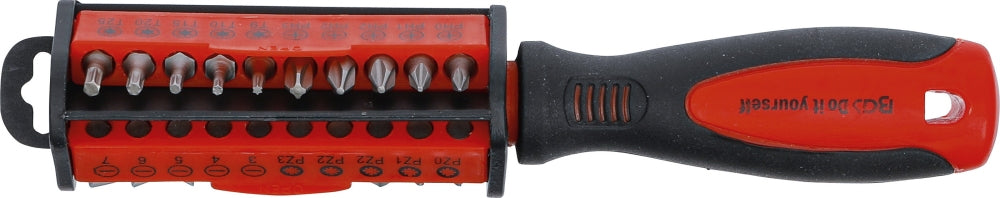 BGS DIY 35831 Satz Schraubendreher und Bits 31 teilig