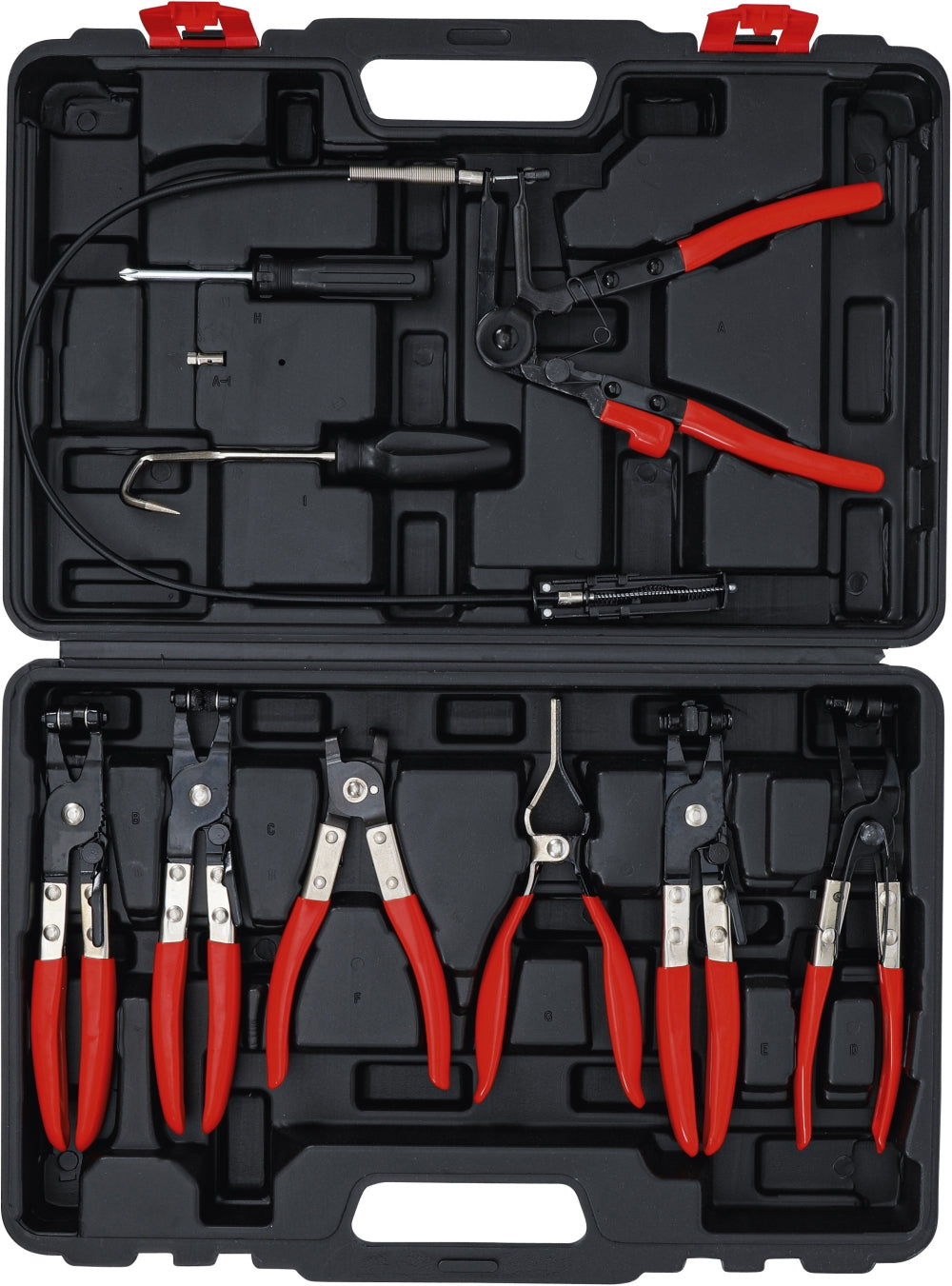 BGS DIY 421 Satz Schlauchklemmzangen 10 teilig