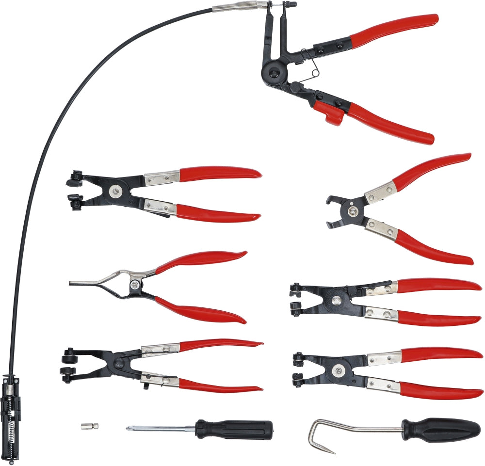 BGS DIY 421 Satz Schlauchklemmzangen 10 teilig