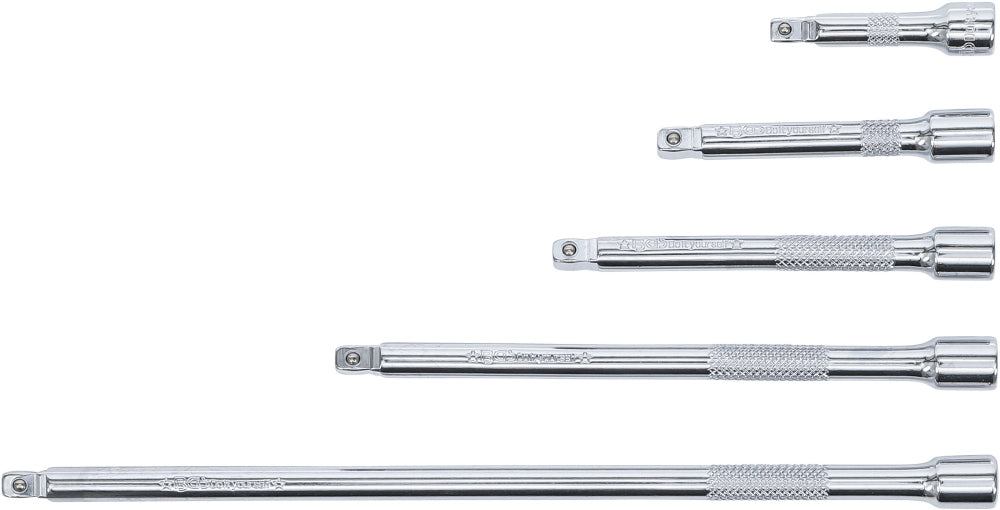 BGS DIY 6110 Satz Kippverlängerungen Antrieb 6,3mm (1/4") 5 teilig