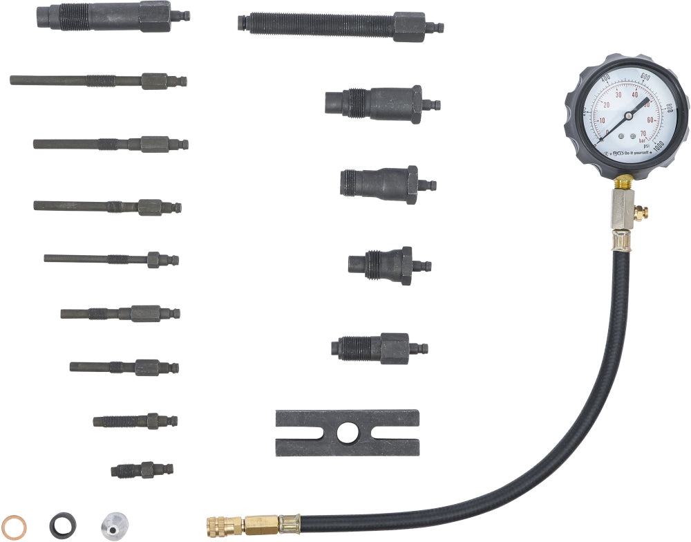 BGS DIY 62660 Satz Kompressionstester für Dieselmotoren