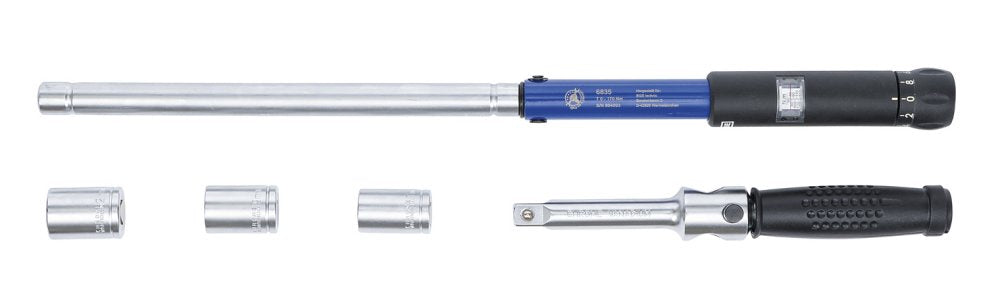 BGS DIY 6835 Kreuzschlüssel / Drehmomentschlüssel Abtrieb Außenvierkant 12,5mm (1/2") 70 - 170Nm