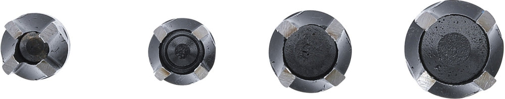 BGS DIY 6838 Satz Zapfenbohrer 6-8-10-13mm 4-teilig