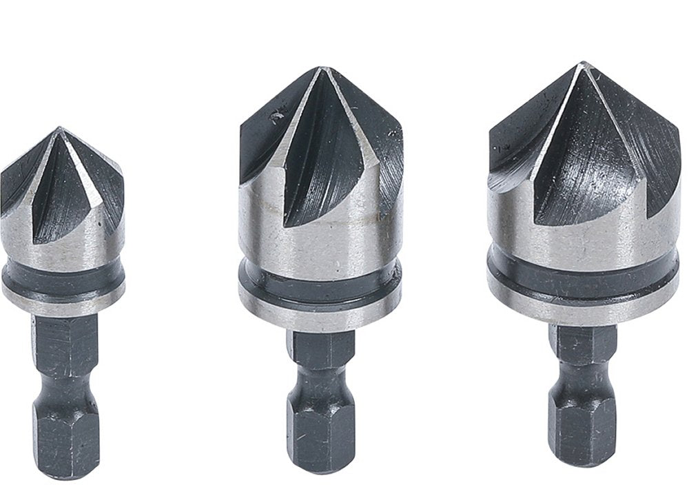 BGS DIY 70052 Satz Senker-Bits Antrieb 6,3mm (1/4") 12, 16 & 19mm 3-teilig