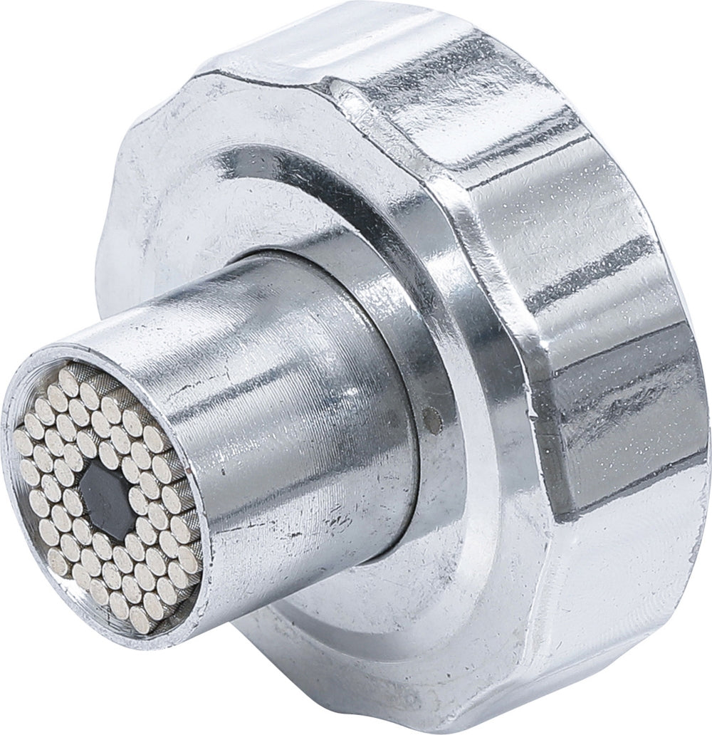 BGS DIY 70055 Multi-Einsatz mit Handratschen-Drehgriff umschaltbar SW 7 - 19mm