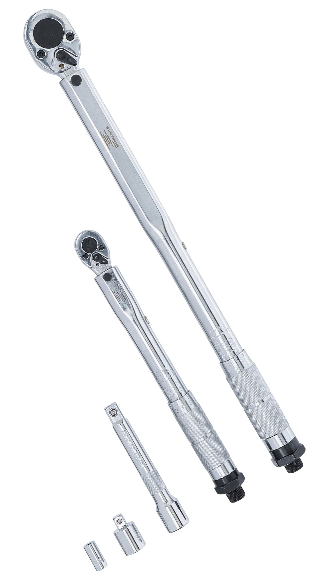 BGS DIY 70190 Satz Drehmomentschlüssel 6,3mm (1/4") & 12,5mm (1/2")