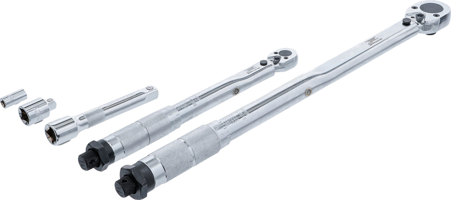 BGS DIY 70190 Satz Drehmomentschlüssel 6,3mm (1/4") & 12,5mm (1/2")