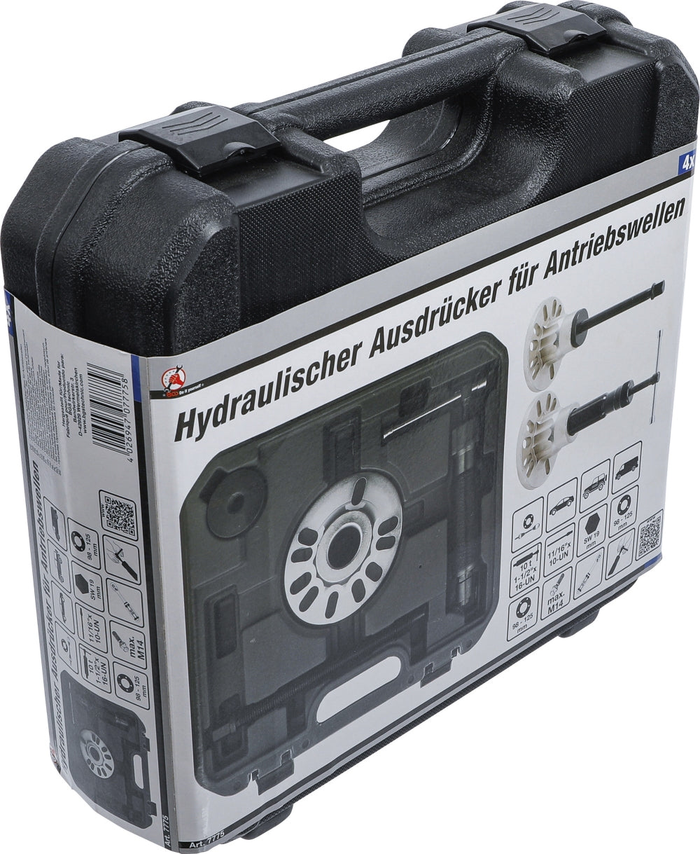 BGS DIY 7775 Satz Ausdrücker hydraulisch für Antriebswellen Ø98mm - 125mm
