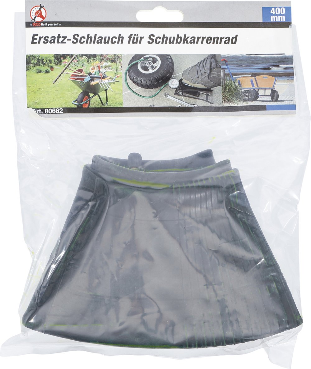 BGS DIY 80662 Ersatzschlauch für Schubkarrenrad 400mm