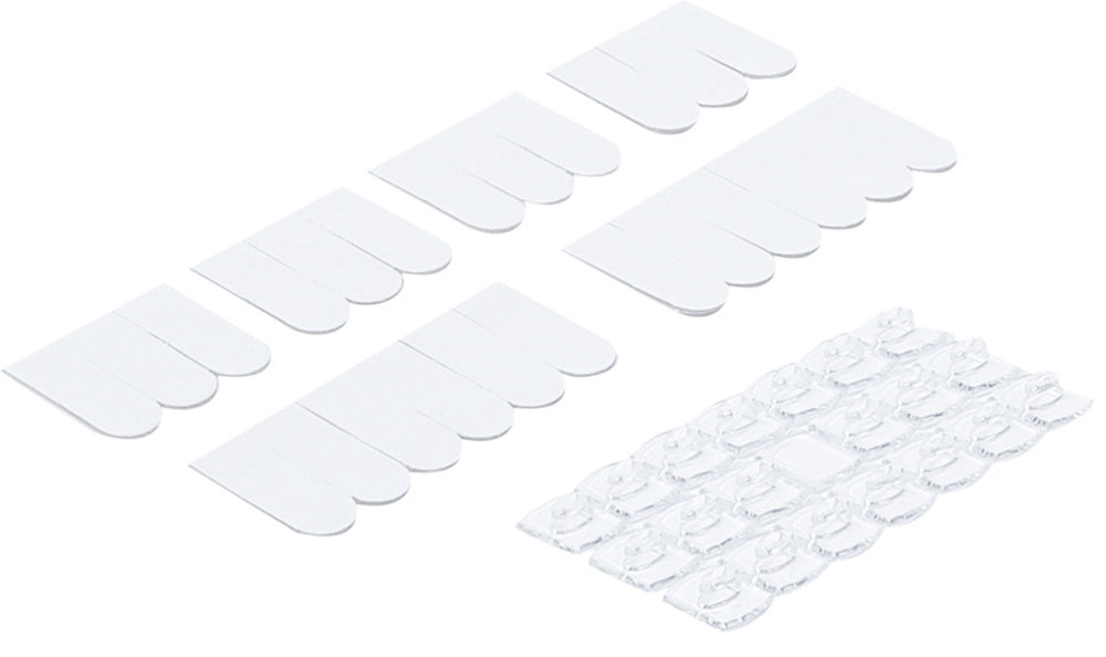 BGS DIY 80899 Sortiment Clips für Dekoration transparent 20-teilig