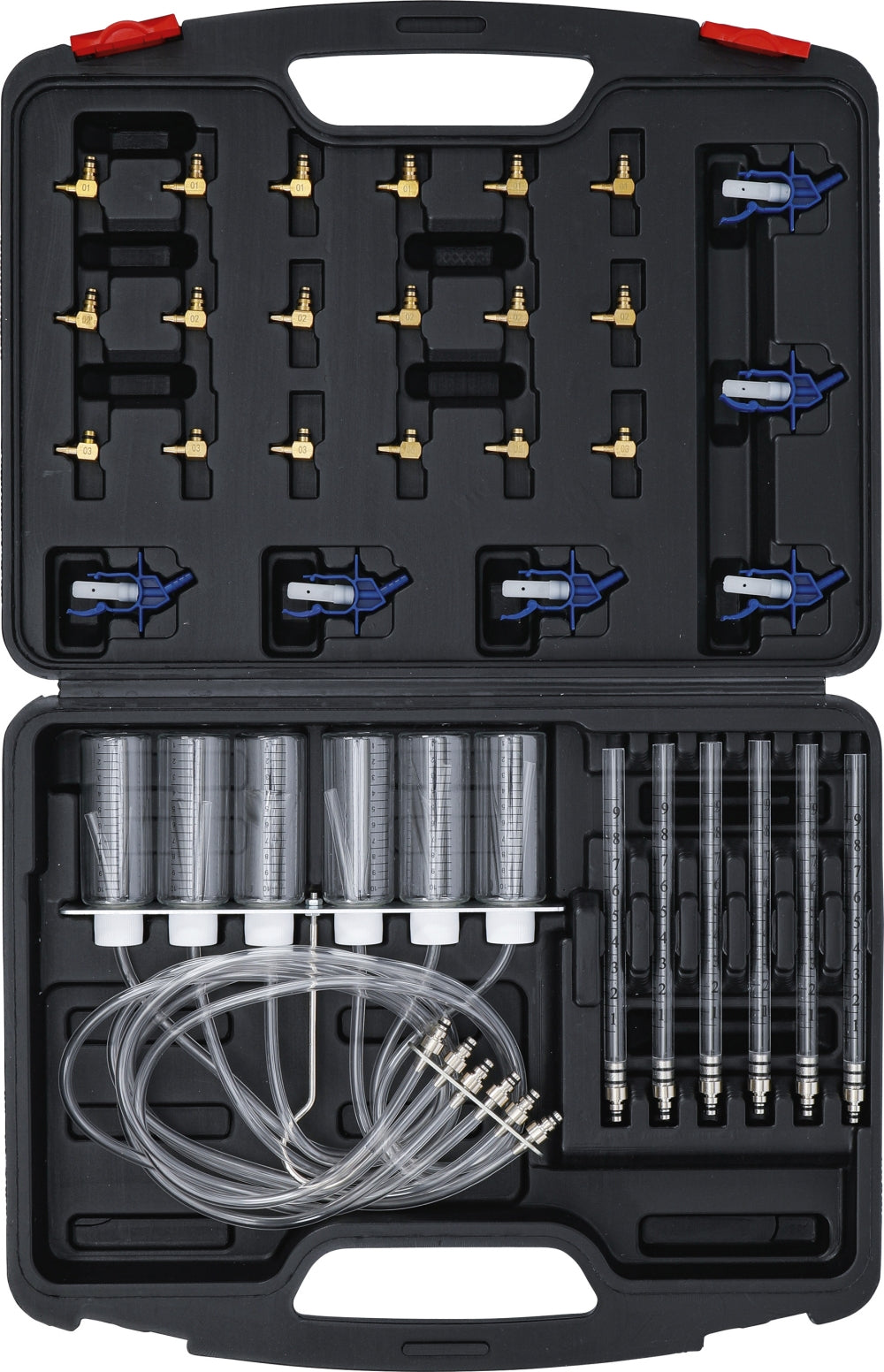 BGS DIY 8106 Tester für Common-Rail-Motoren inklusive 24 Adaptern
