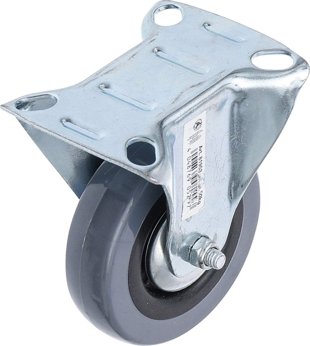 BGS DIY 81953 Bockrolle mit Anschraubsockel Ø 75mm