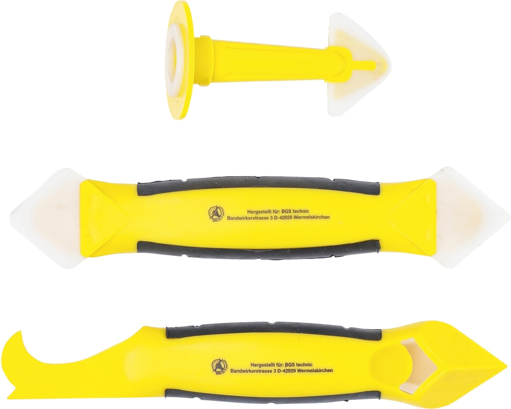 BGS DIY 85213 Satz Silikon Fugenentferner und Spachtel 3 teilig