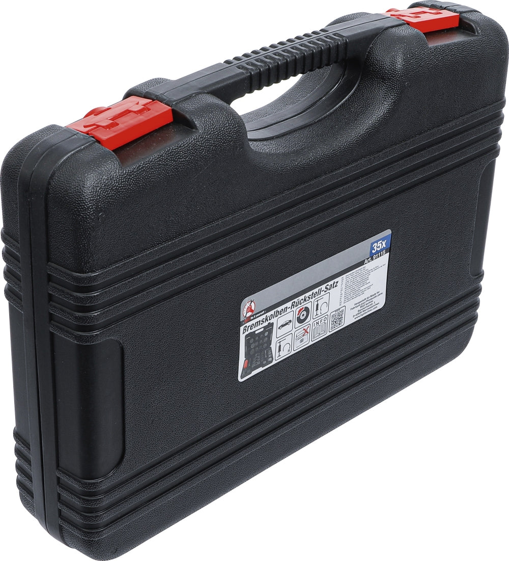 BGS DIY 91115 Satz Rückstellwerkzeug für Bremskolben 35 teilig