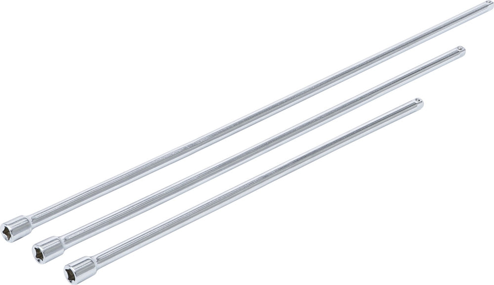 BGS DIY 92235 Satz Verlängerungen 6,3mm (1/4") Länge 300mm 380mm 450mm