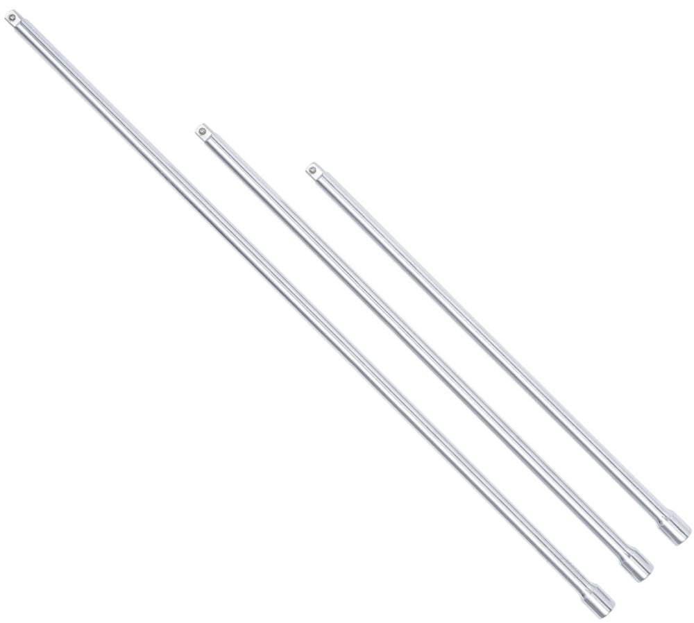 BGS DIY 92236 Satz Verlängerungen 10mm (3/8") Länge 375mm 450mm 600mm