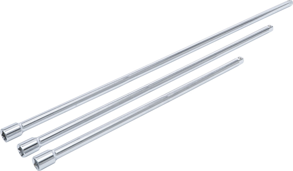 BGS DIY 92237 Satz Verlängerungen 12,5mm (1/2") Länge 450mm 600mm 750mm
