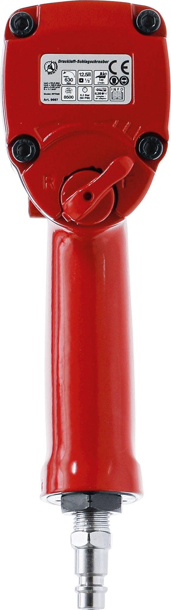 BGS DIY 9667 Druckluft Schlagschrauber 12,5mm (1/2") 630Nm