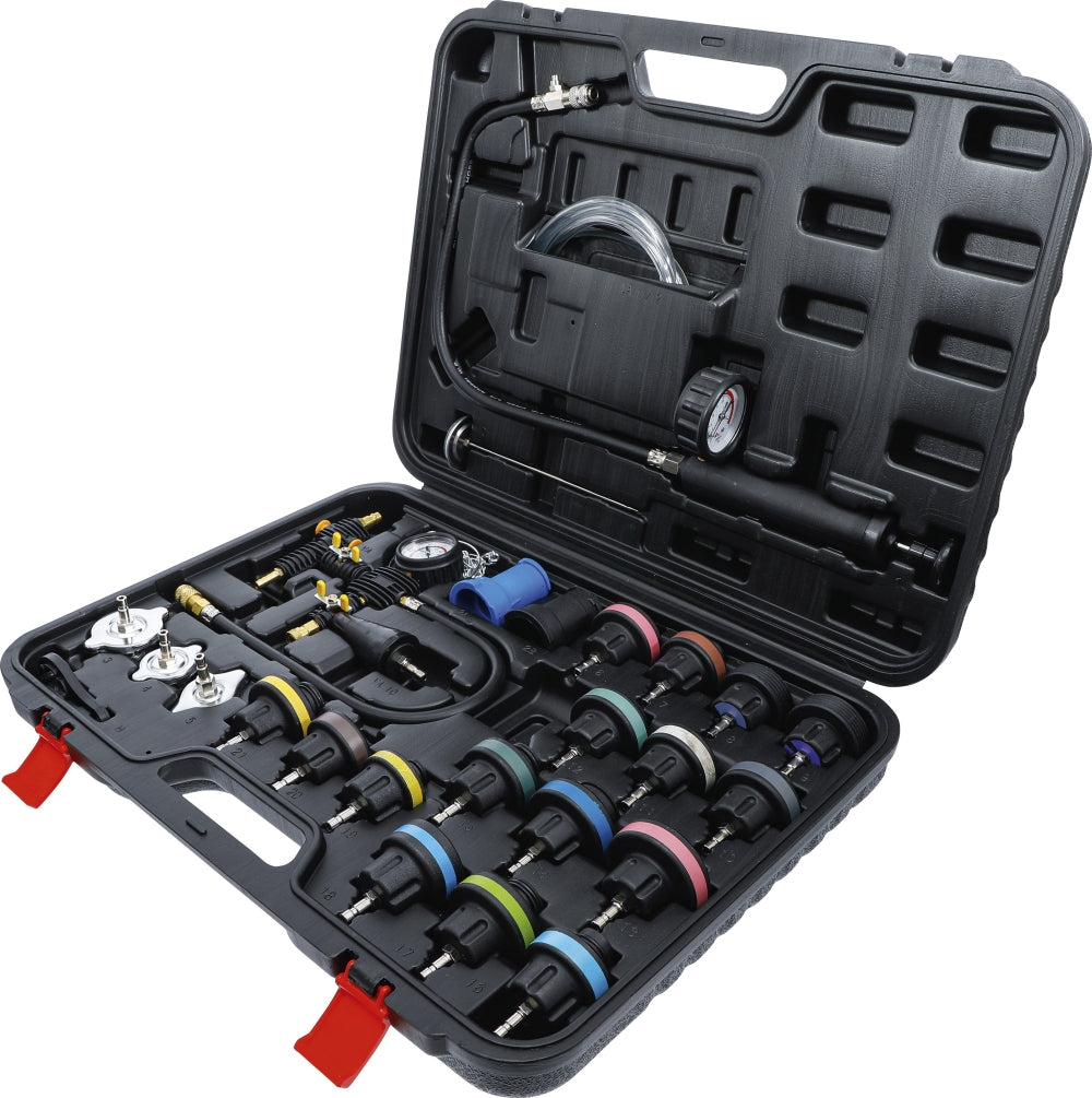 BGS DIY 98098 Kühlsystem Abdruck und Prüfgerät inkl. Befüllsystem 27 teilig