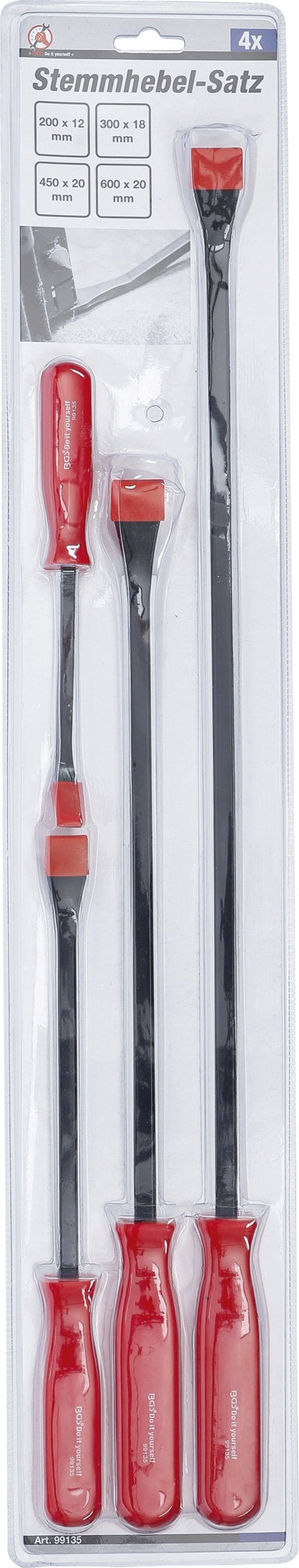 BGS DIY 99135 Satz Stemmhebel 4 teilig