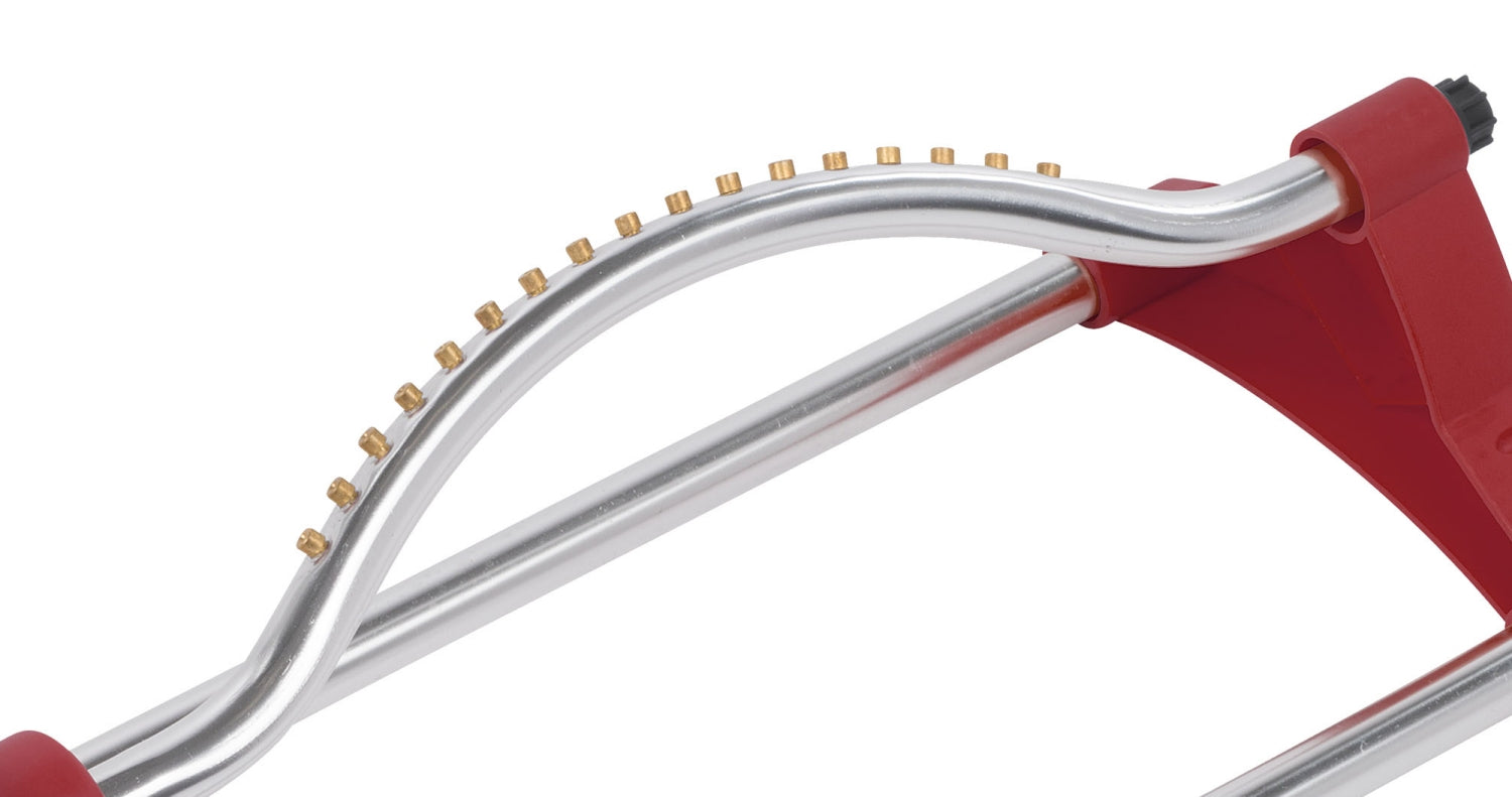 KREATOR KRTGR6521 oszillierender Flächenregner Viereckregner Rasensprenger bis 342m²