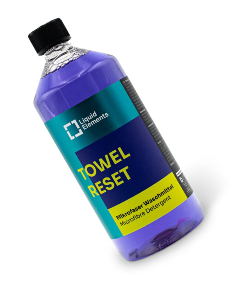 LIQUID ELEMENTS Mikrofaser Waschmittel TOWEL RESET 1000ml Sprühflasche