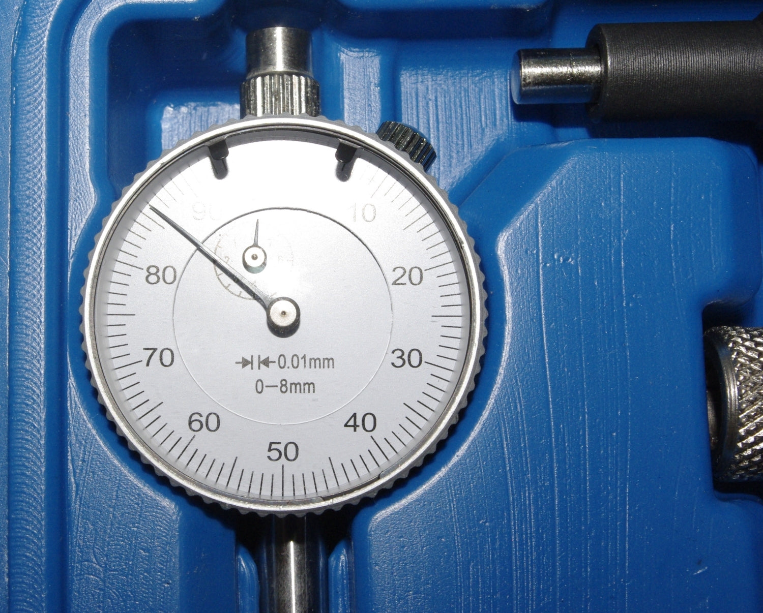 SATRA S-X2706 Messuhr und Adapter zum Einstellen des Förderbeginns an Dieselpumpen Einspritzpumpen