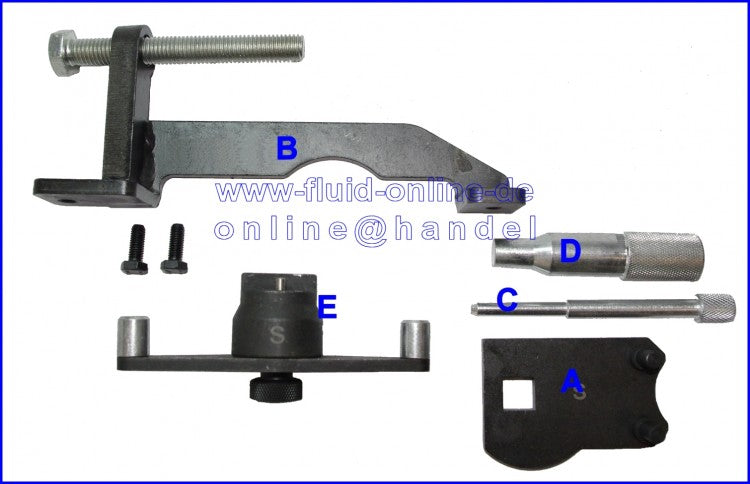 SATRA S-GM20D Werkzeug für Opel Steuerkette ECOTEC Diesel Motor 2,0 / 2,2 Liter DTI + Saab 9-3/9-5