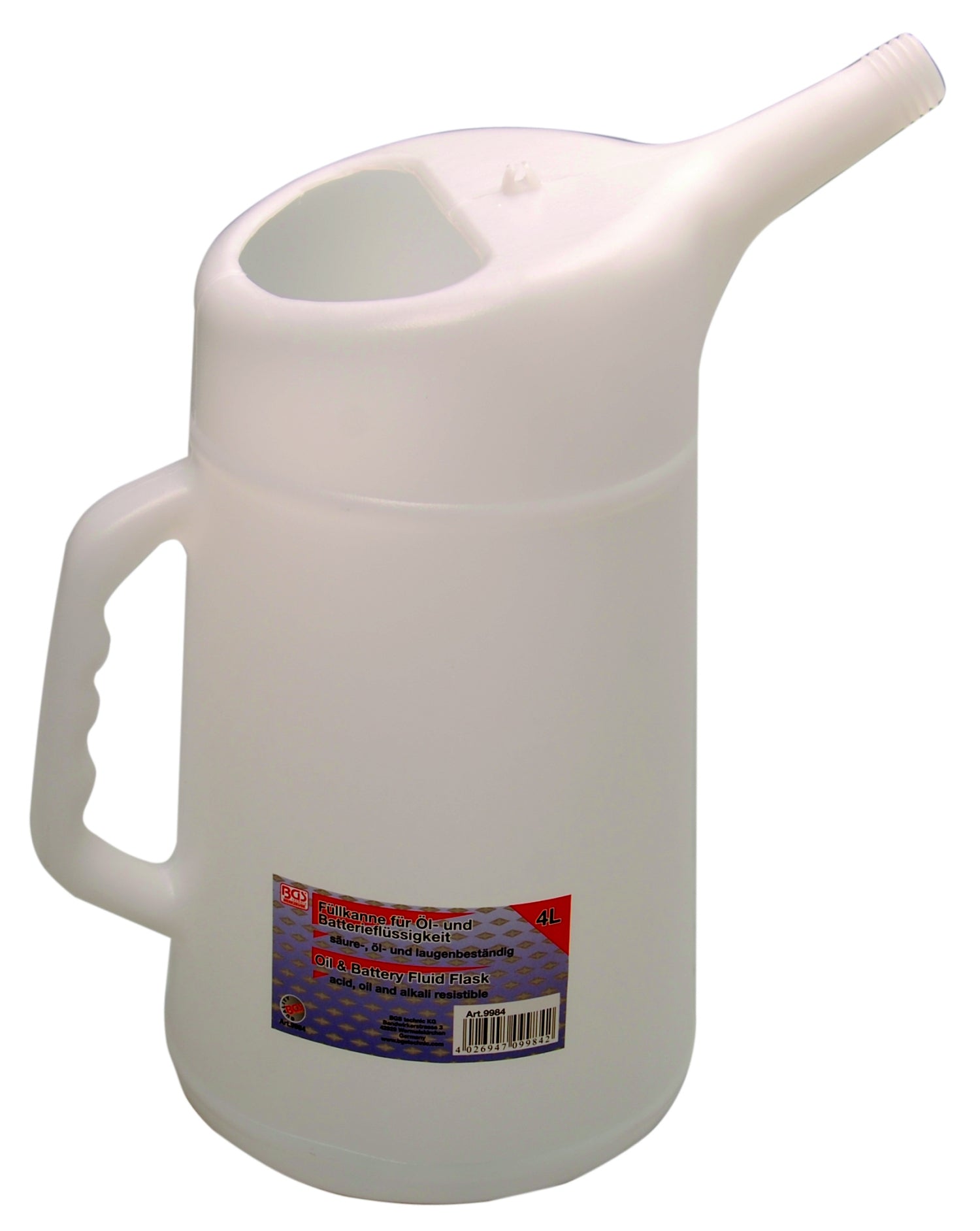 BGS 9983 Füllkanne zum Einfüllen Öl Wasser Diesel Ölkanne 2 Liter