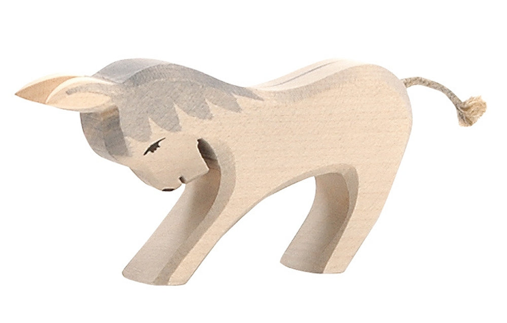 OSTHEIMER 11202 Esel bockend aus Holz Höhe 6,5cm Familie & Bauernhof