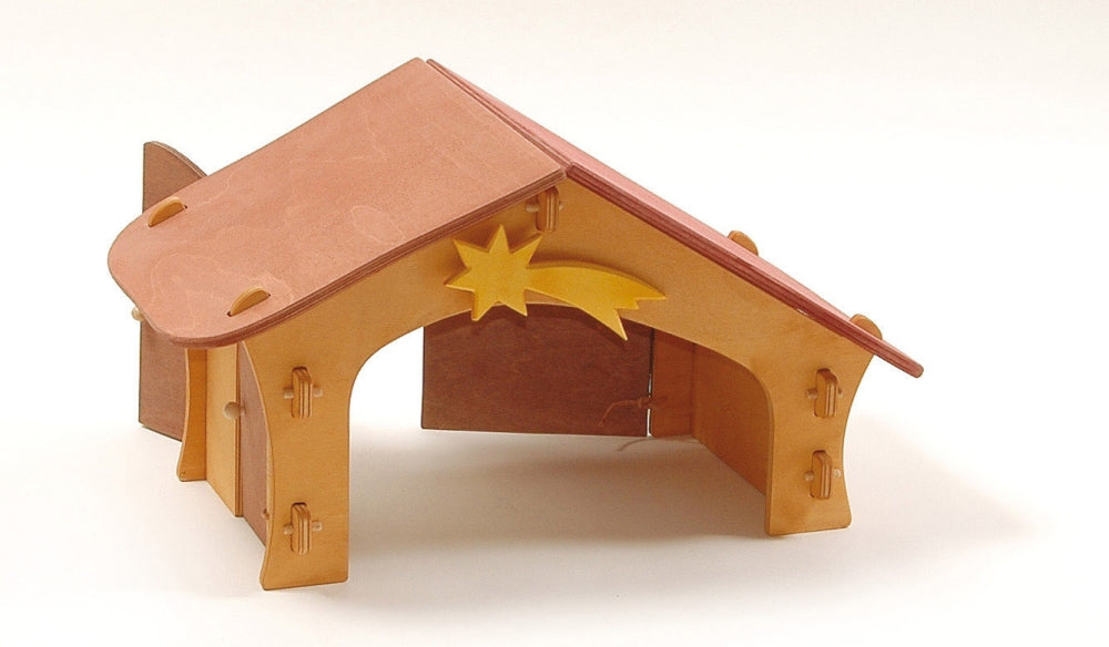 OSTHEIMER 6020 Krippen Sortiment 13teilig mit Figuren und Krippe Weihnachten Weihnachtskrippe