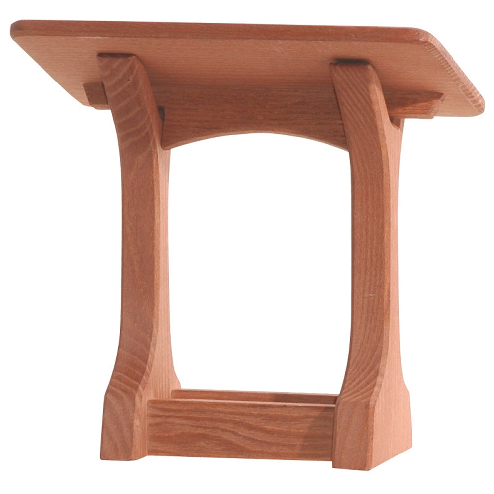 OSTHEIMER 4060 Krippe mit Dach aus Holz Höhe 23 x 22 x 13cm