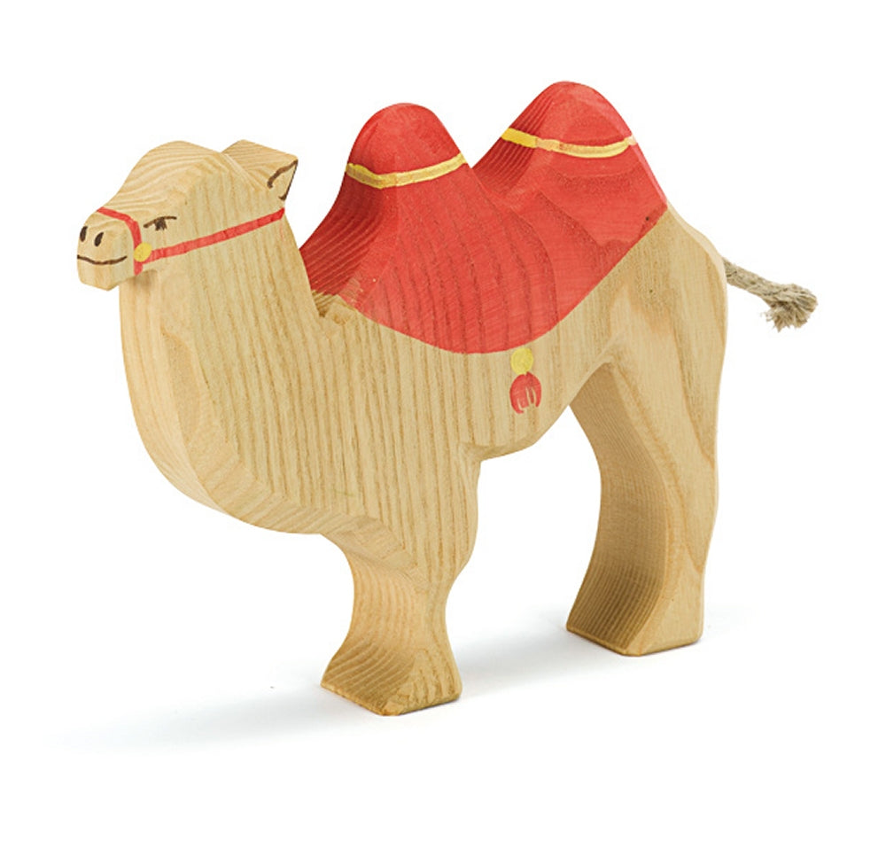 OSTHEIMER 42191 Kamel (Sattel) II aus Holz Höhe 15cm Weihnachten Krippenfiguren