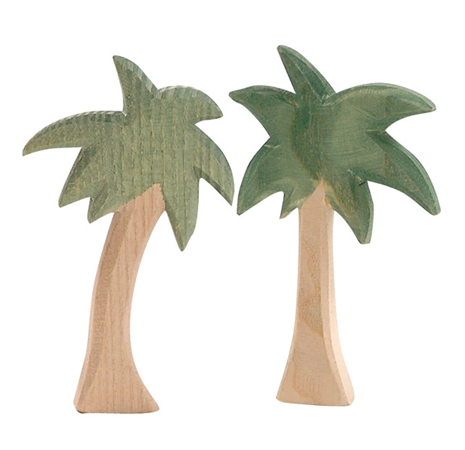 OSTHEIMER 66550 Palmengruppe Serie MINI 2 teilig mit Holzkiste Weihnachtskrippen Miniaturen