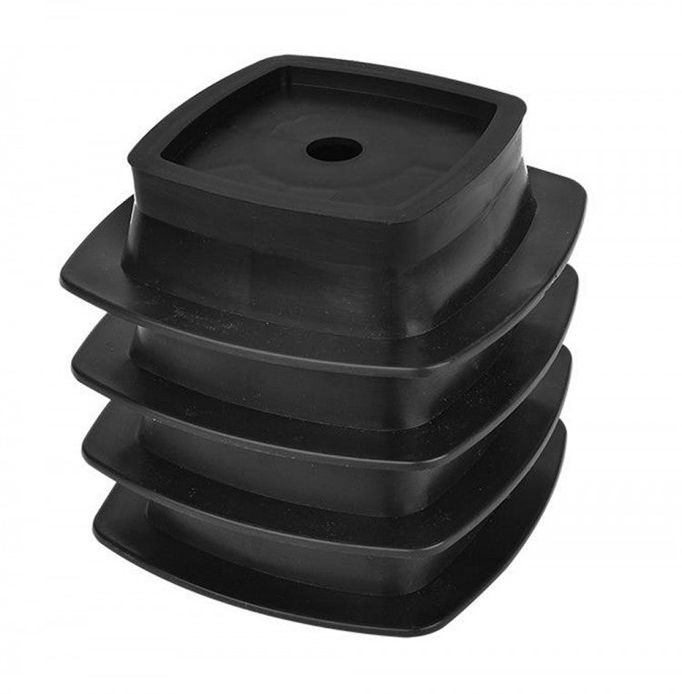 ProPlus 361536 4 Stück stapelbare Stützplatten für Ausdrehstützen