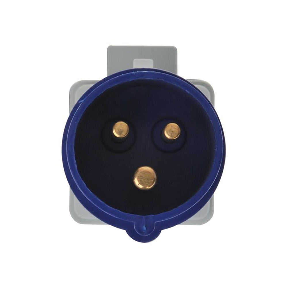 ProPlus 373519 Adapter CEE Stecker 3 polig 16 Ampere auf Schuko Steckdose 230 Volt
