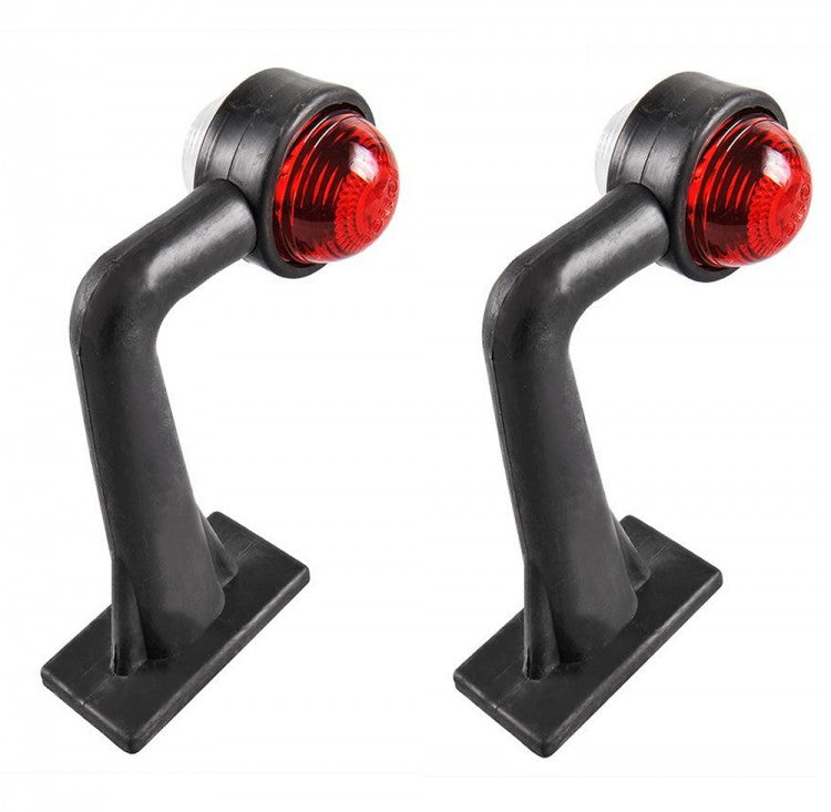 ProPlus 343719 2 x Begrenzungsleuchten / Positionsleuchten RECHTWINKLIG für Anhänger