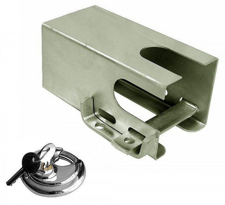 ProPlus 341325S Kastensicherung Diebstahlsicherung für Anhänger mit Schloss