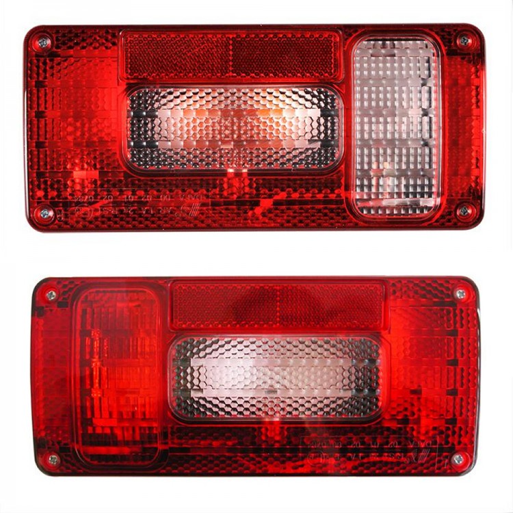 ProPlus 343622 & 343623 Paar Rückleuchten 215 x 100mm 12 Volt für Anhänger Wohnwagen Wohnmobil