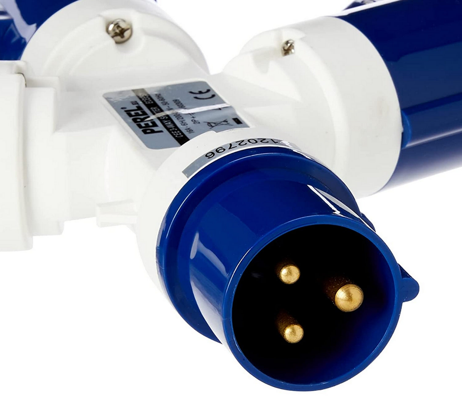 PEREL ECEES1 CEE 3 fach Verteiler 1 CEE Eingang auf 3 CEE Ausgänge 230 Volt