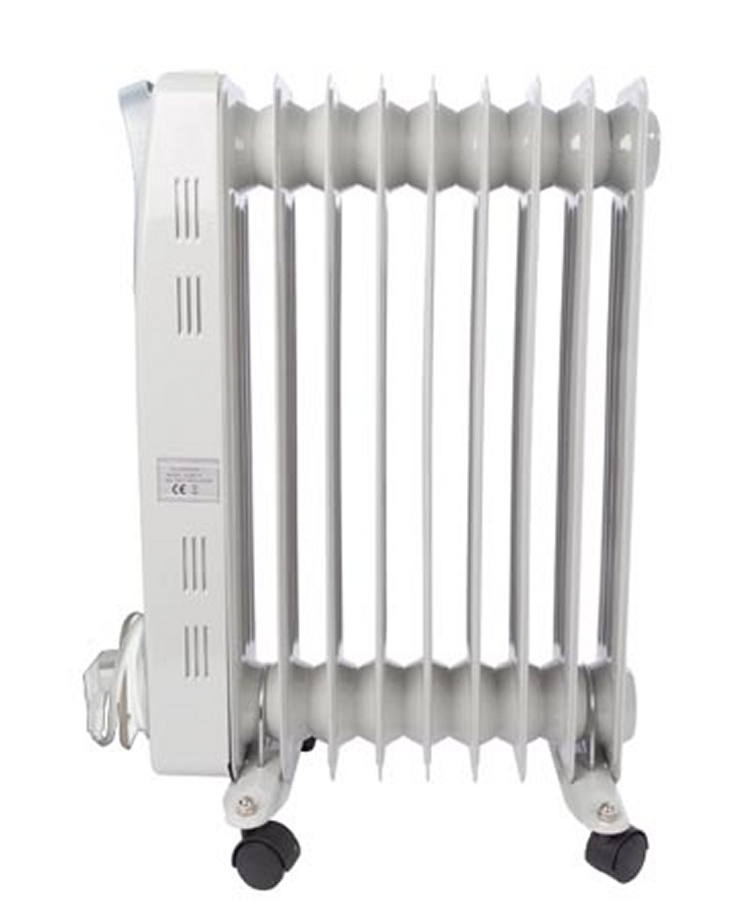 PEREL TC78009N Ölradiator Heizung Radiator mit Rollen 2000 Watt 9 Rippen 3 Heizstufen