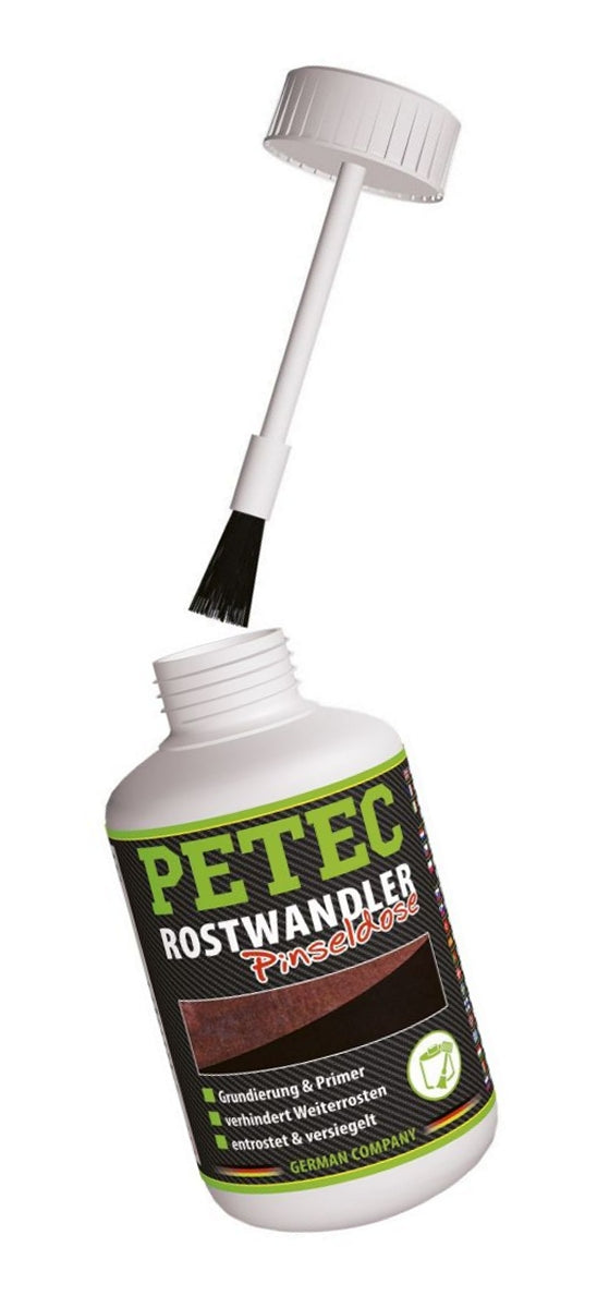 PETEC 70042 Rostwandler Pinseldose 250ml Grundierung Primer Überlackierbar