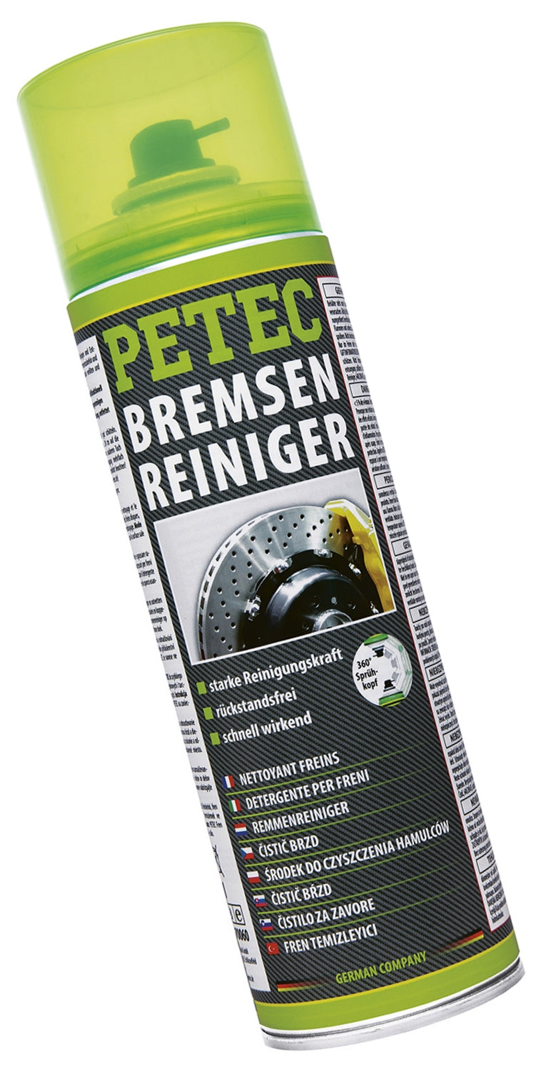PETEC 70060 Bremsenreiniger Spray 500ml Acetonfrei Technische Sprays