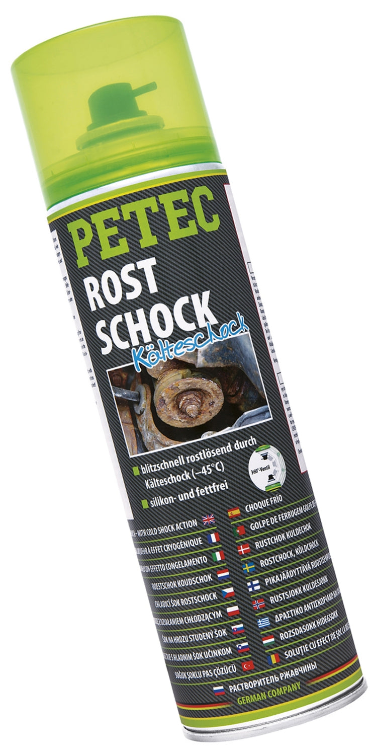 PETEC 70150 Rostschock Kälteschock Spray 500ml Technische Sprays