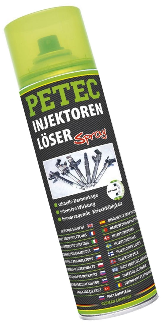 PETEC 70160 Injektorenlöser Spray 500ml Spezial Rostlöser