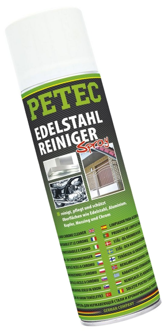 PETEC 70260 Edelstahlreiniger Spray NSF 500ml Schutzfilm