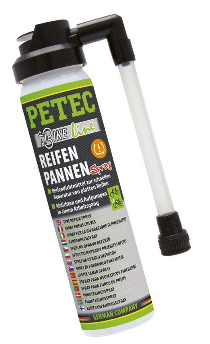 PETEC 70575 Reifenpannenspray Spray 75ml Reifen Dichtmittel Reifenpanne