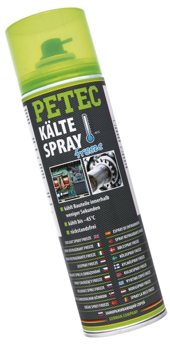 PETEC 71950 Kältespray Freeze 400ml Fehlersuche Technische Sprays